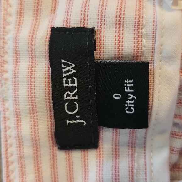 J.Crew- City Fit- Women's Striped Shorts. Size O - Picture 4 of 4